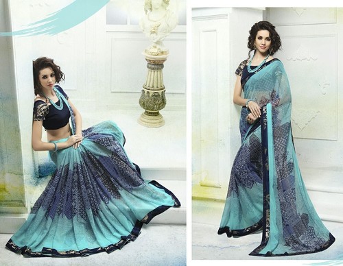 Designer Printed Sarees