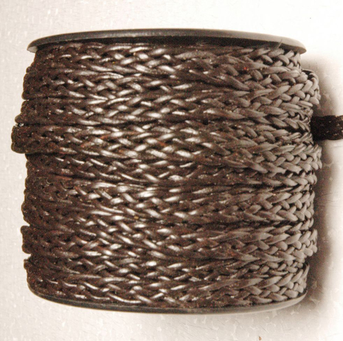 Oval Braided Leather Cords