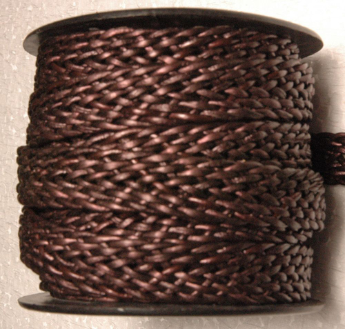 Oval Braided Leather Cords