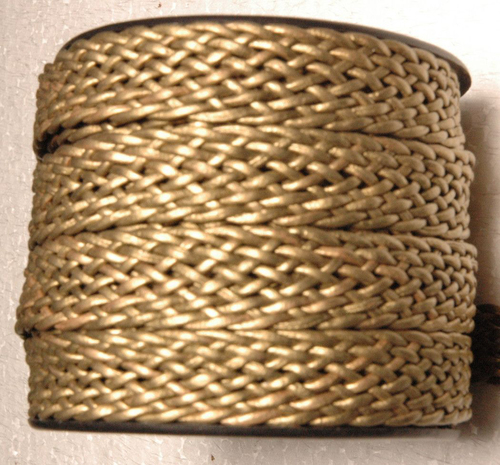Oval Braided Leather Cords