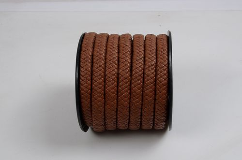 Oval Braided Leather Cords