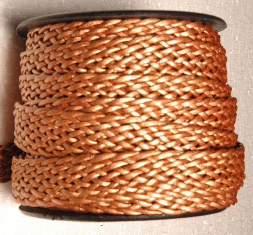 Oval Braided Leather Cords