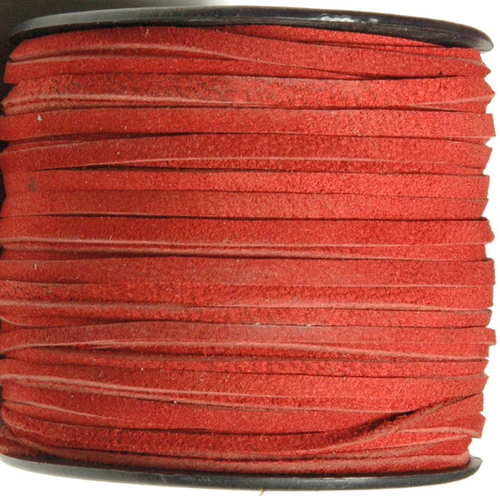 Flat Real Suede Leather Cord