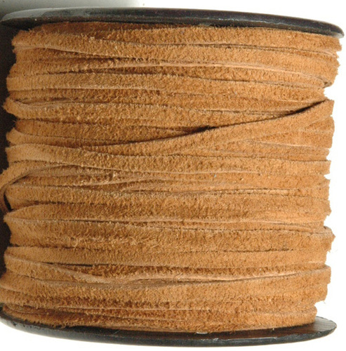 Flat Real Suede Leather Cord