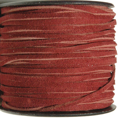 Flat Real Suede Leather Cord