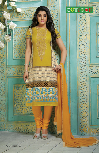 Yellow Fashion Salwar Kameez