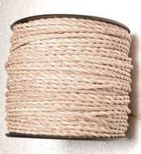 2Ply1mm R.Braided Leather Strings