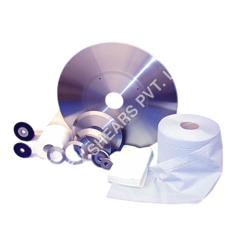 Tissue Circular Log Saw Blade For Perini/Pcmc Machines - Color: Silver