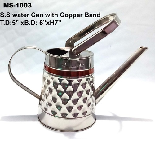 S.S.Water Can with Copper Band