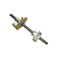 Ms Tie Rod - Mild Steel, 500 Mm Length, 16 Mm Diameter, 2.5 Tpi Thread Type | High Strength, Zinc Plated Finish, Longer Life, Dimensionally Accurate