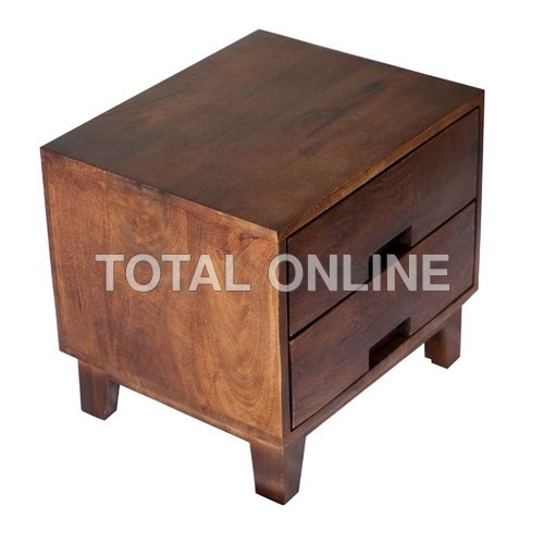 Bedside Wooden Table Made of Sheesham
