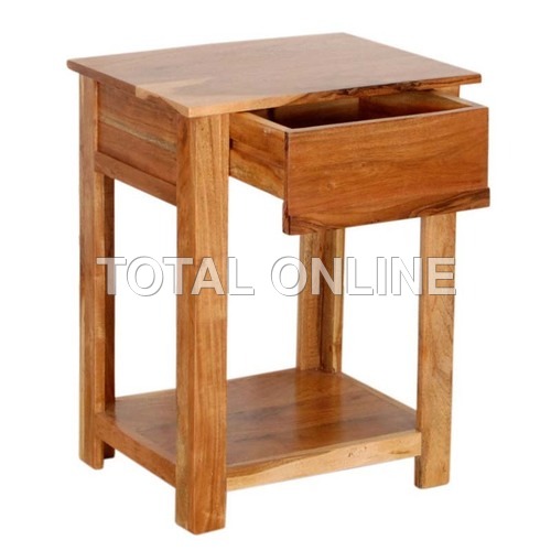 Wooden Bedside Table