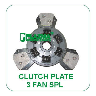 Clutch Plate 3 Fan Spl. Green Tractors