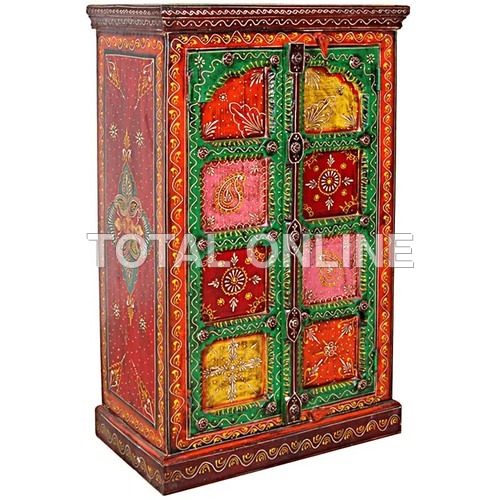 Magnificent Wooden Colorful Cabinet With Drawers