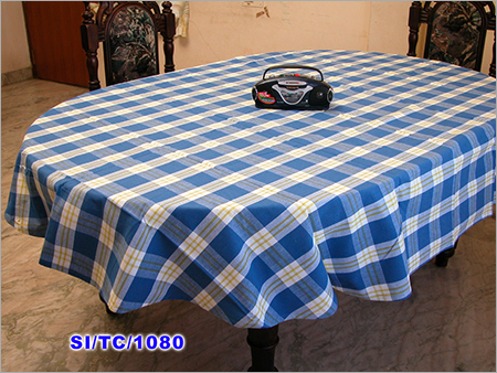 Check Printed Table Cloth