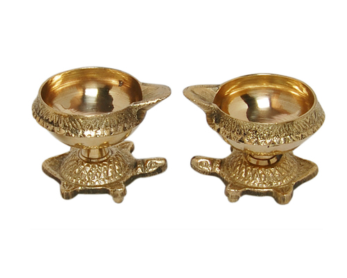 Brass Vastu Kachhua Diya Set Diwali Vastu Item