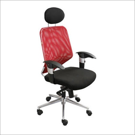 Revolving Net Back Chair