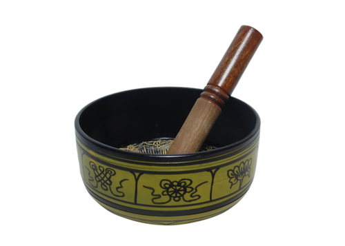 Tibetan Singing Bowl Aluminum