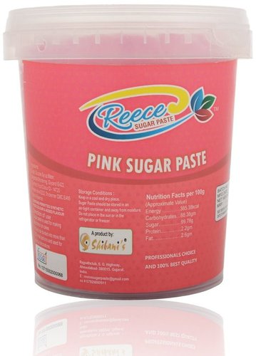 Pink Sugar Paste