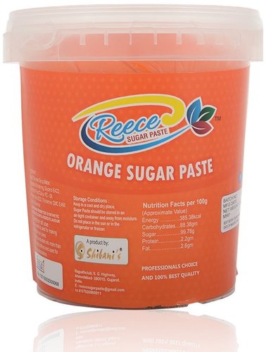 Orange Sugar Paste