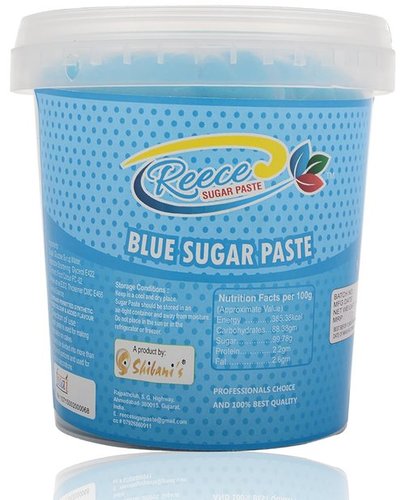 Blue Sugar Paste