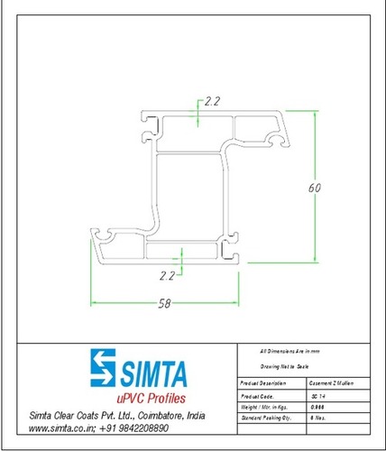 Casement Z Mullion AC