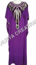 Hand Embroidered Farasha Kaftan