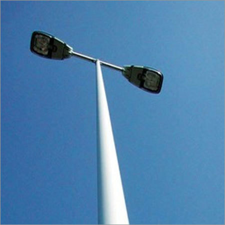 Galvanized Street Light Pole