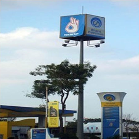 Signage High Mast Service