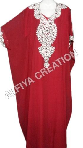 Very fancy red dubai farasha