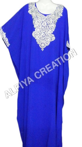 Wedding special royal blue farasha design