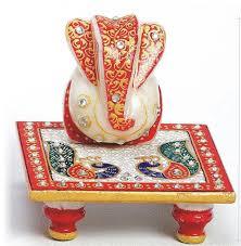 Marble Ganesh choka