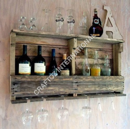 Wooden Bar Rack