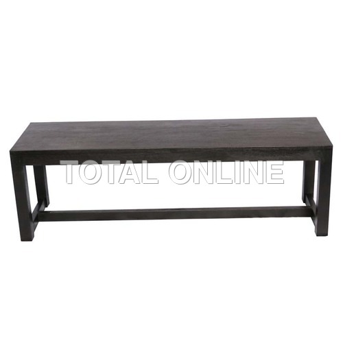 Bench of Sheesham Wood in Black Finish