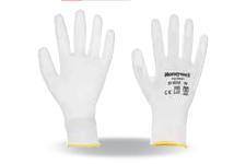 PU 1st White Protective Gloves