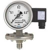 Electrical Diaphragm Pressure Gauge - Stainless Steel/brass, 100 Mm, 0-250 Psi | Analog Display, Ip65, Spst/spdt Output