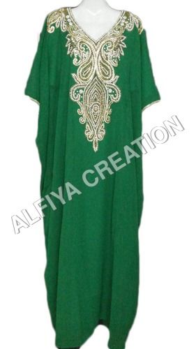 New and exclusive hand beaded farasha kaftan