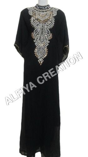 Hand Beaded Dubai Fancy Popular Farasha Kaftan