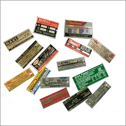 Anodized Aluminum Logo Labels