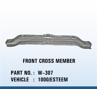 Esteem front cross member