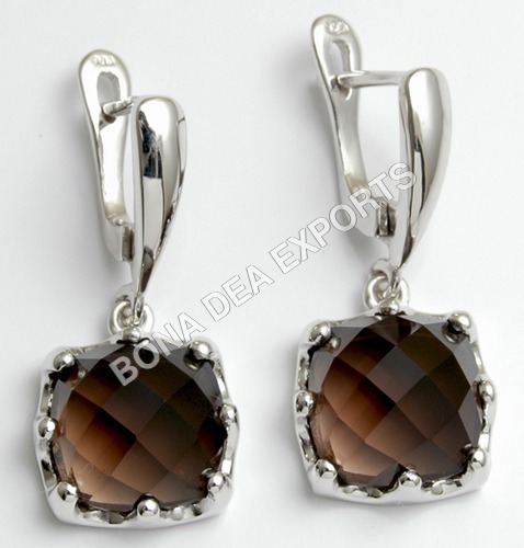 Silver Plated Jewelery Clip-On Earring