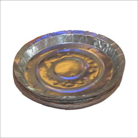 Silver Coated Paper Plates