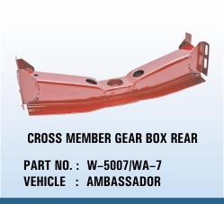 AMBASSADOR CROSS MEMBER GEAR BOX REAR