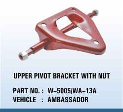 AMBASSADOR UPPER PIVOT BRACKET WITH NUT