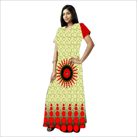 Cotton Printed Nighty