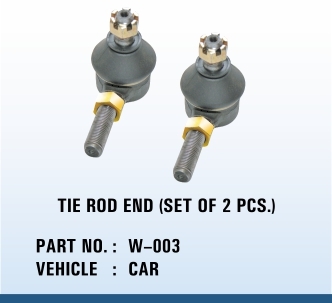 Car tie rod end