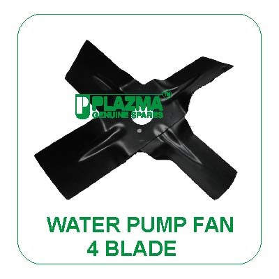 Water Pump Fan 4 Blade Green Tractors