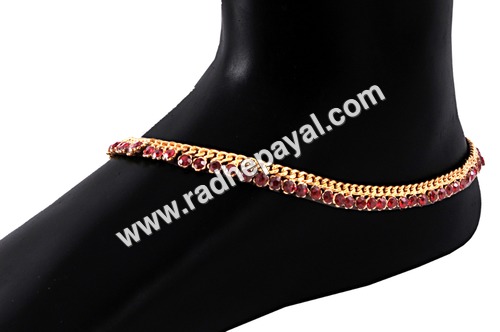 Gold Plated Bridal Payal