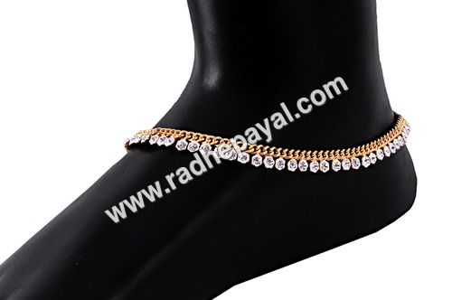 gold plated baby payal