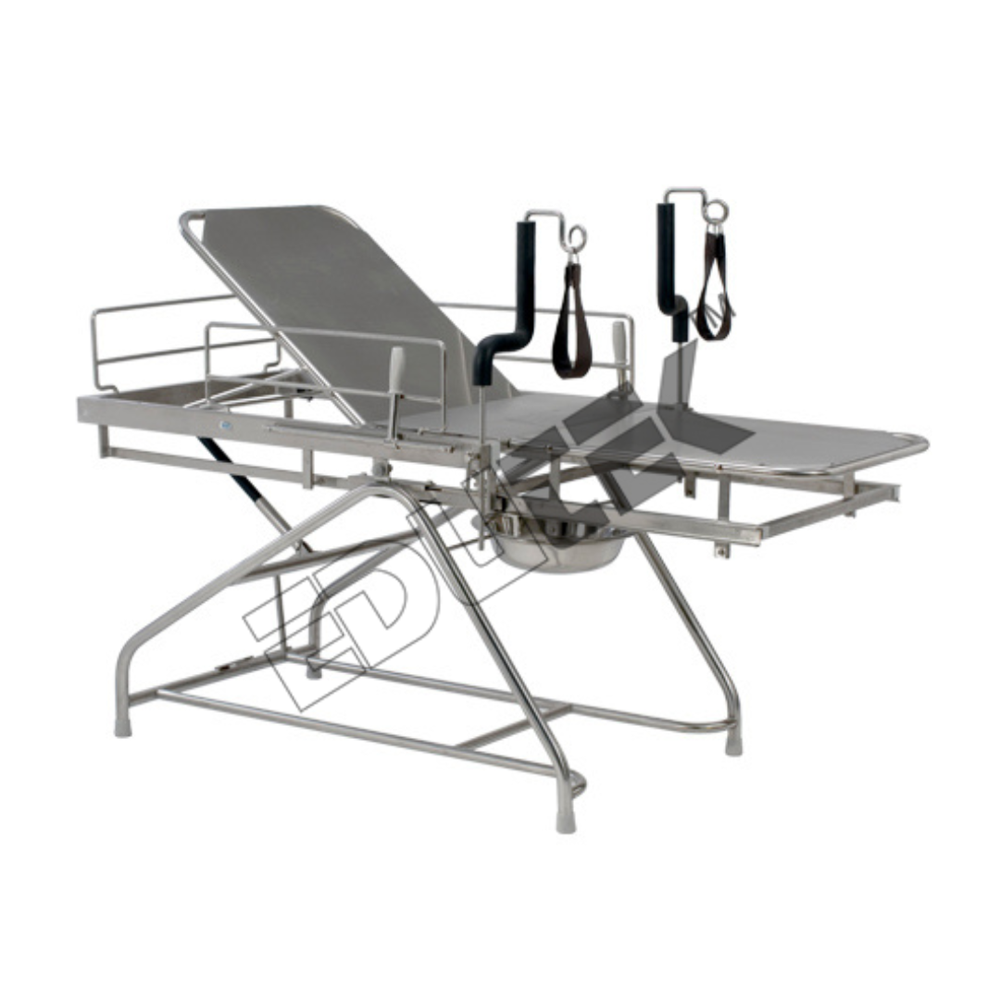 Obstetric Labour Table - Durable Steel Frame Design | Adjustable Height, Ergonomic Support